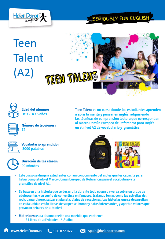 Descargar - Teen Talent (A2)‎