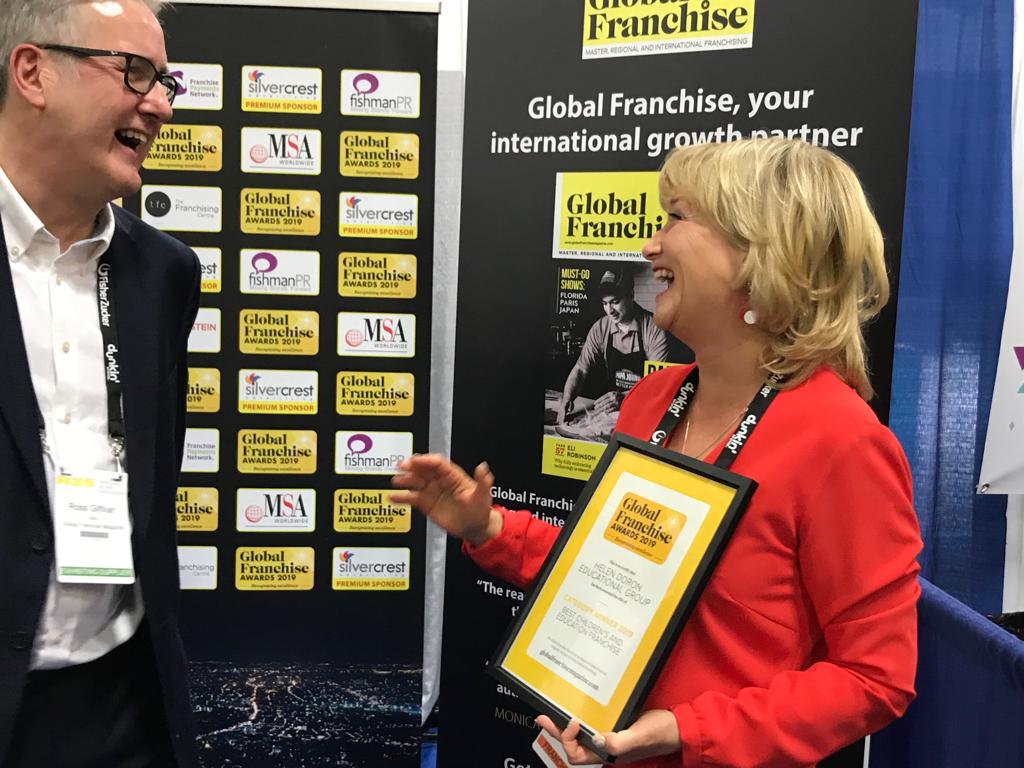 Helen receives global award