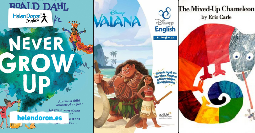 12 libros de lectura en inglés para niños - Etapa Infantil