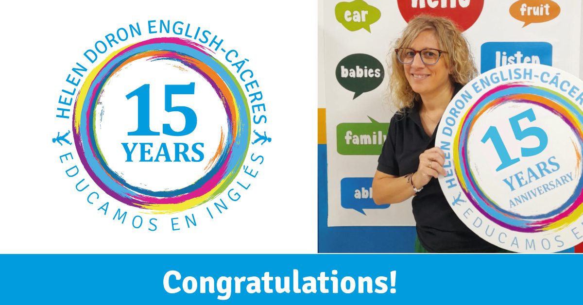 Congratulations! 15 años en Helen Doron English Cáceres