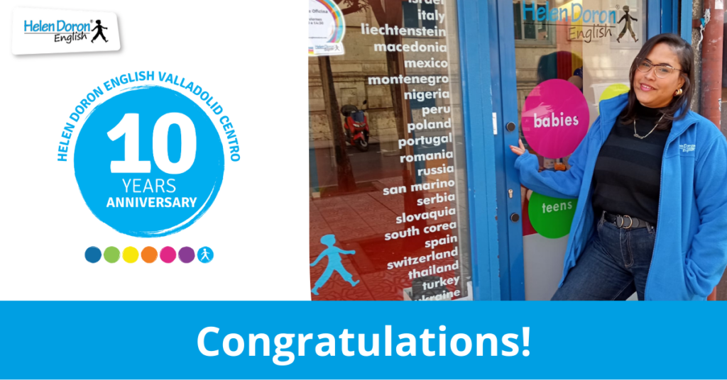 10 años enseñando inglés a niños en Valladolid junto a Anny Melo