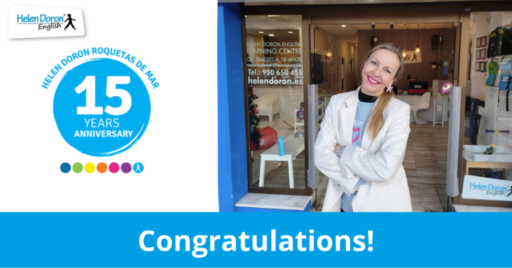 15 años de trayectoria como academia de inglés en Roquetas de Mar (Almería): referente educativo con Helen Doron