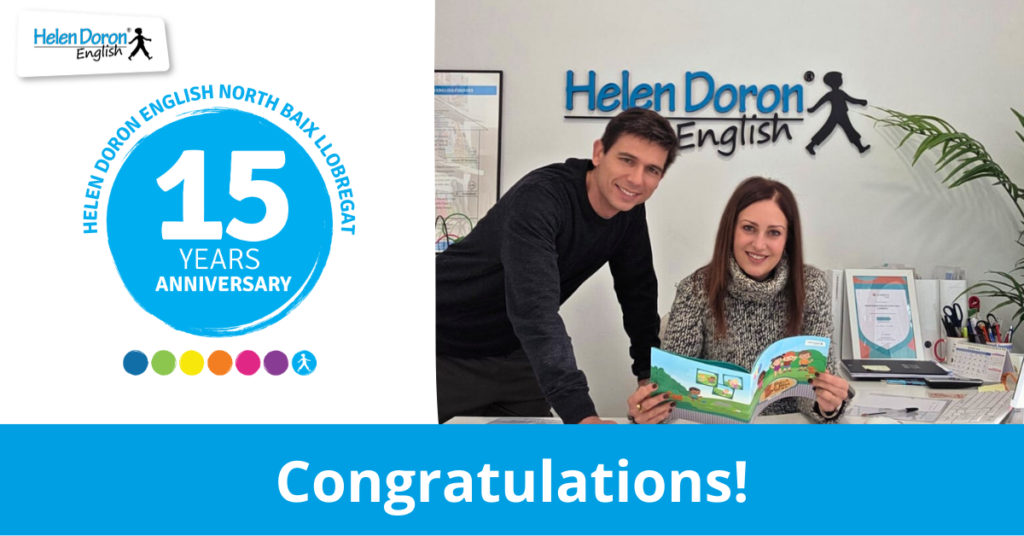 15 años enseñando inglés a niños en North Baix Llobregat